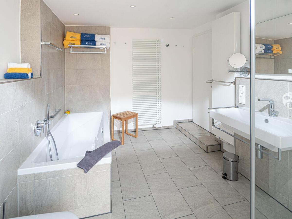 Ferienhaus Seewind1 Юст Екстер'єр фото